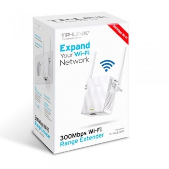 TP-LINK TL-WA855RE 300Mbps PRİZ TİPİ MENZİL GENİŞLETİCİ