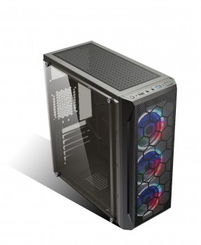 HIPER ZOE GAMING RAINBOW MID ATX KASA 500W