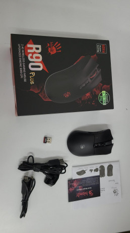 Bloody R90 Plus 5.000 CPI 8 Tuş Optik Siyah Kablosuz Gaming (Oyuncu) Mouse (OUTLET)