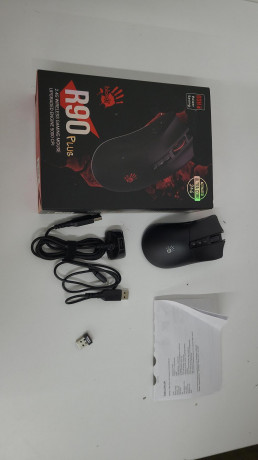 Bloody R90 Plus 5.000 CPI 8 Tuş Optik Siyah Kablosuz Gaming (Oyuncu) Mouse (OUTLET)