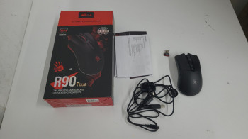 Bloody R90 Plus 5.000 CPI 8 Tuş Optik Siyah Kablosuz Gaming (Oyuncu) Mouse (OUTLET)