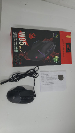 Bloody W95 Max 12.000 CPI 8 Tuş Optik RGB Siyah Kablolu Gaming (Oyuncu) Mouse (OUTLET)