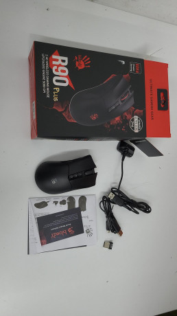 Bloody R90 Plus 5.000 CPI 8 Tuş Optik Siyah Kablosuz Gaming (Oyuncu) Mouse (OUTLET)