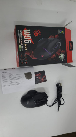 Bloody W95 Max 12.000 CPI 8 Tuş Optik RGB Siyah Kablolu Gaming (Oyuncu) Mouse (OUTLET)