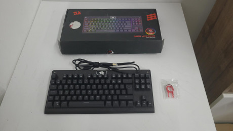 Redragon K568 RGB Dark Avenger Red Switch Mekanik Gaming (Oyuncu) Klavye (OUTLET)