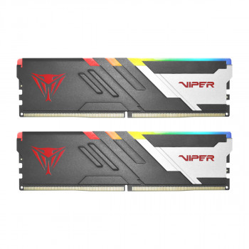 Patriot Viper Venom RGB 32GB (2x16GB) DDR5 6000MHz CL30 Gaming Ram (Bellek) (PVVR532G600C30K)