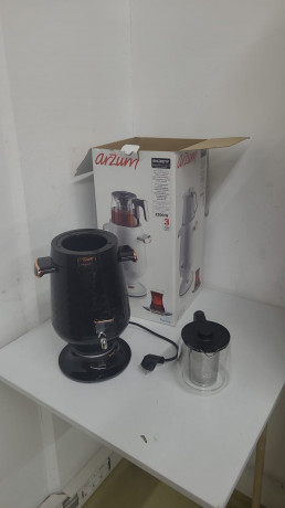 Arzum AR3083 Ehlikeyf 2200W Cam Demlikli Semaver (OUTLET)