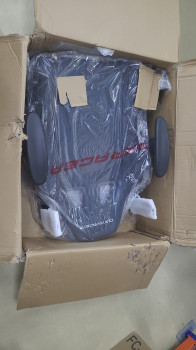 DXRacer P132 GC/LPF132LTC/N Mavi/Beyaz Oyuncu Koltuğu (OUTLET)