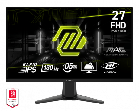 27 MSI MAG 275F FHD 0.5MS 180HZ IPS FLAT RAPID