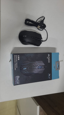 A4 TECH X89 SİYAH-LABİR OPTIK GAMER MOUSE (OUTLET)