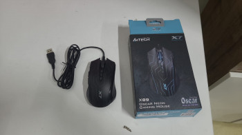 A4 TECH X89 SİYAH-LABİR OPTIK GAMER MOUSE (OUTLET)