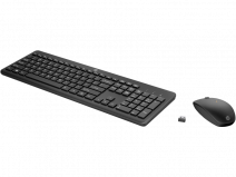 HP 235 KABLOSUZ KLAVYE & MOUSE SET SİYAH 1Y4D0AA