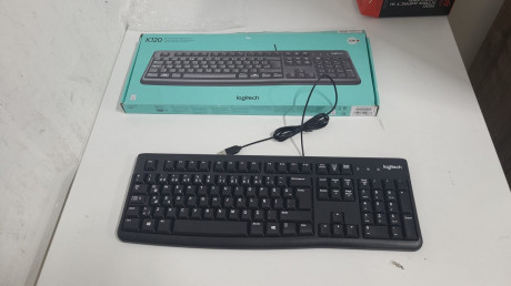 LOGITECH K120 KLAVYE Q TR SIYAH 920-002505(OUTLET)