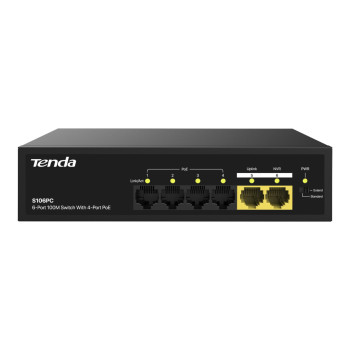 TENDA S106PC 6 PORT 10/100 POE SWITCH